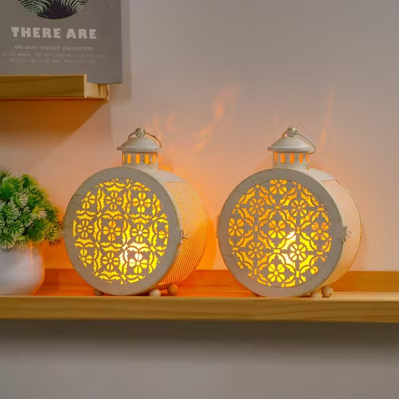 Cylindrical Candle Holder Set