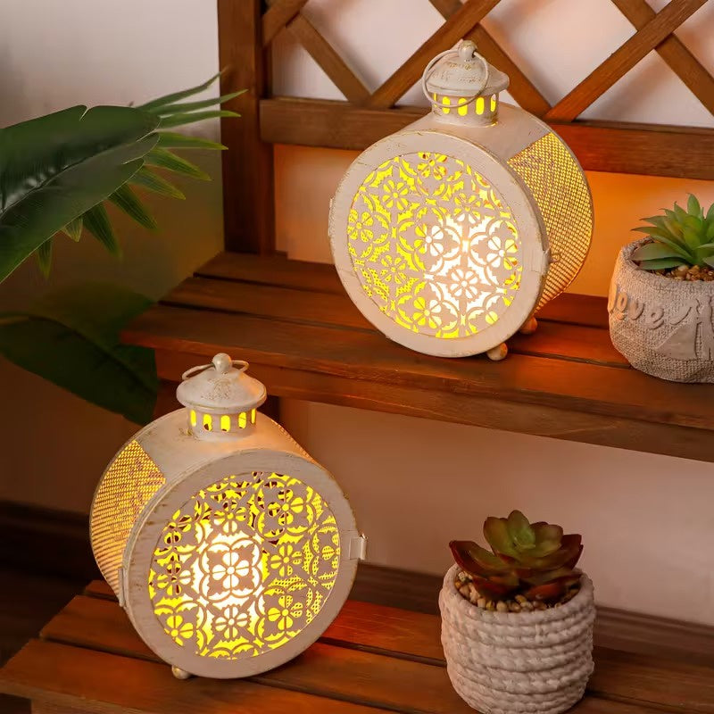 Cylindrical Candle Holder Set